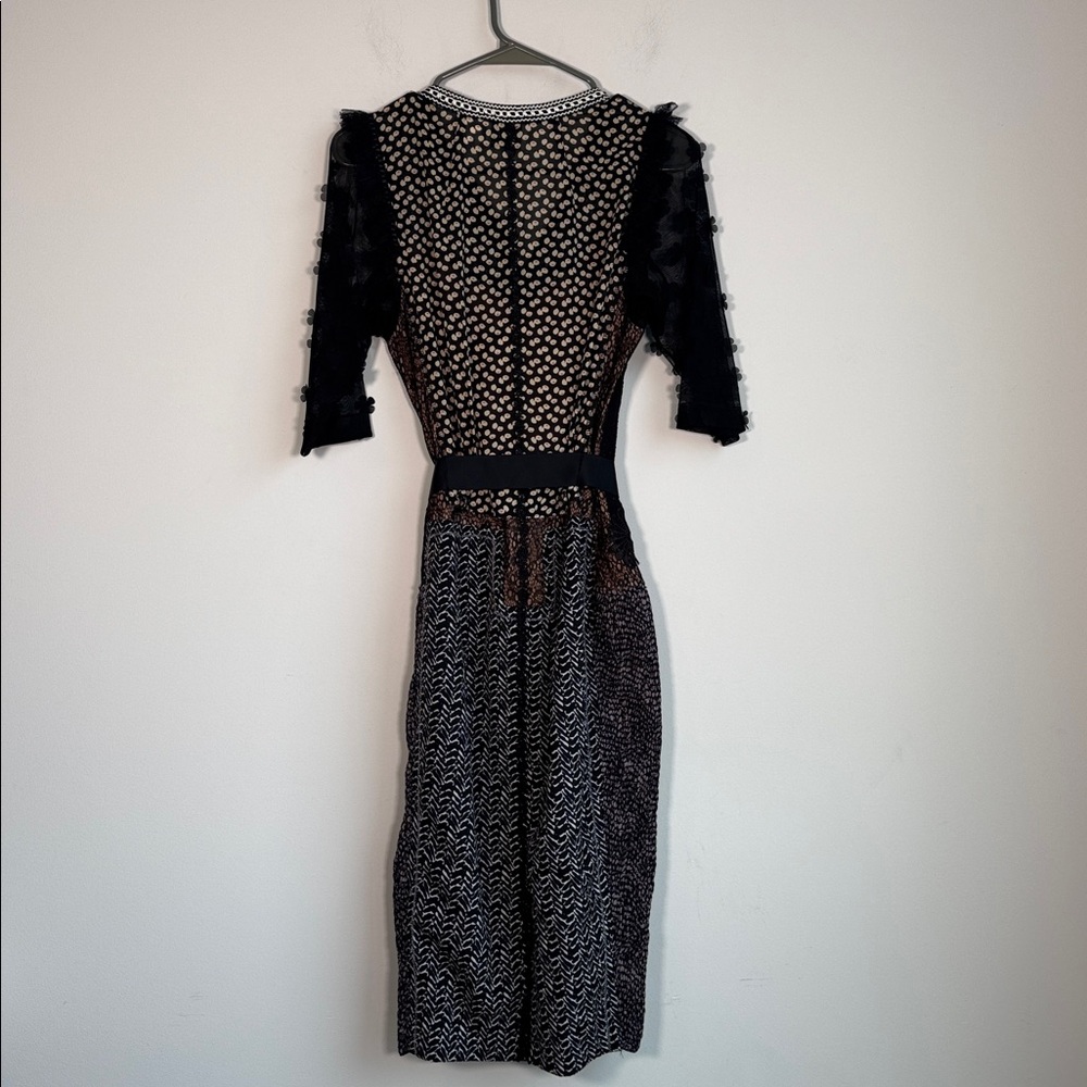 Beguile by Byron Lars Allusione Sheath Dress in Black - 4 - Picture 6 of 7